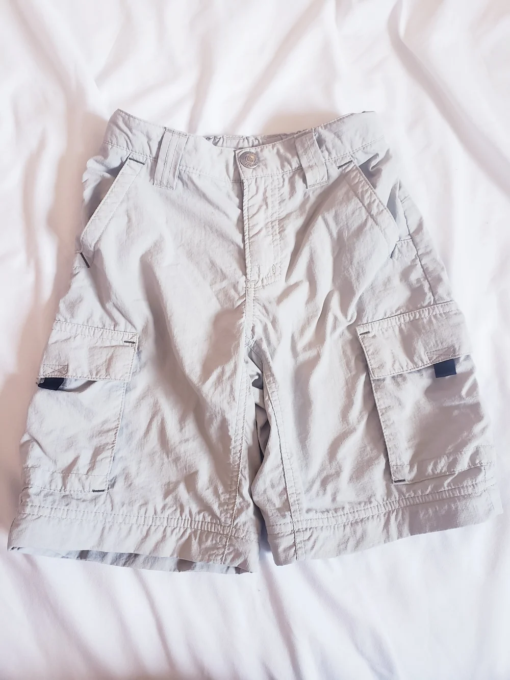 Boys XS Adjustable Waist Cargo Shorts